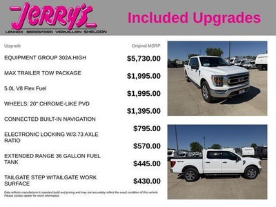 2021 Ford F-150 XLT 4WD SuperCrew 5.5' Box