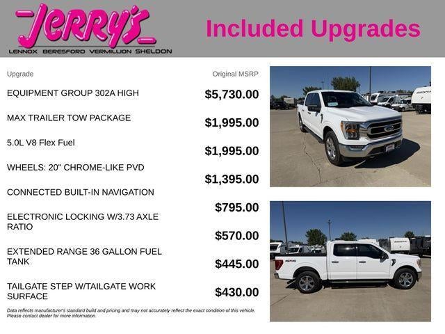2021 Ford F-150 XLT 4WD SuperCrew 5.5' Box