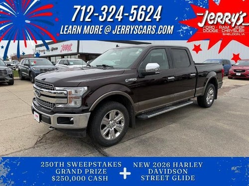 2018 Ford F-150 LARIAT 4WD SuperCrew 5.5' Box