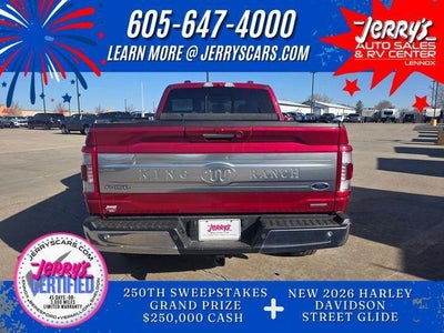 2022 Ford F-150 King Ranch 4WD SuperCrew 5.5' Box