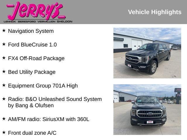 2023 Ford F-150 Platinum 4WD SuperCrew 5.5' Box