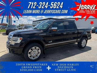 2013 Ford F-150 4WD SuperCrew 5-1/2 Ft Box Platinum