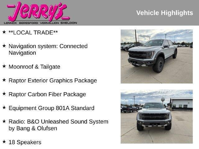2023 Ford F-150 Raptor 4WD SuperCrew 5.5' Box