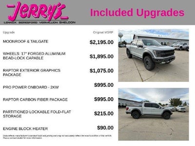 2023 Ford F-150 Raptor 4WD SuperCrew 5.5' Box
