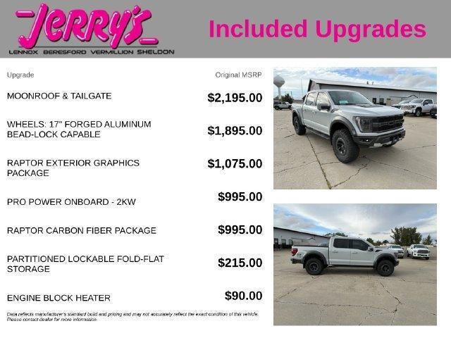 2023 Ford F-150 Raptor 4WD SuperCrew 5.5' Box