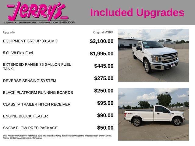 2019 Ford F-150 XLT 4WD Reg Cab 6.5' Box
