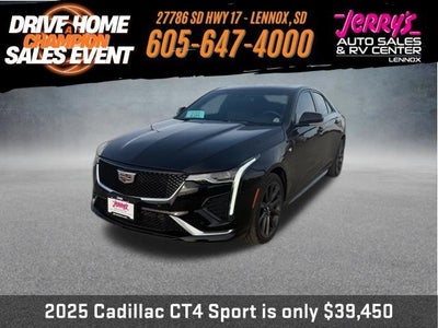 2025 Cadillac CT4 4dr Sdn Sport