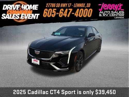 2025 Cadillac CT4 4dr Sdn Sport