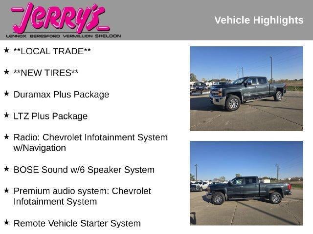2019 Chevrolet Silverado 2500 HD Crew Cab Standard Box 4-Wheel Drive LTZ