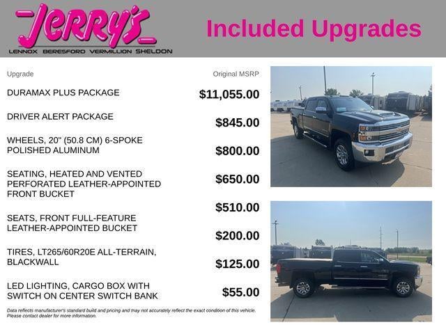 2019 Chevrolet Silverado 2500 HD Crew Cab Standard Box 4-Wheel Drive LTZ