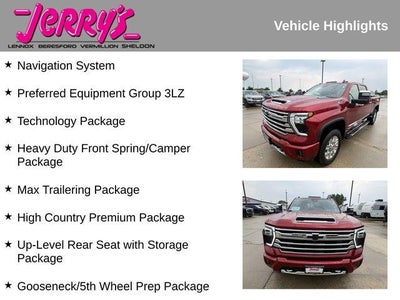 2025 Chevrolet Silverado 2500 HD Crew Cab Standard Box 4-Wheel Drive High Country