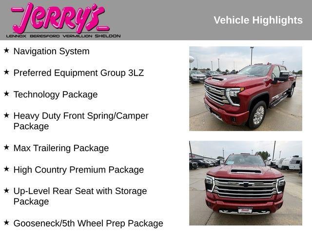 2025 Chevrolet Silverado 2500 HD Crew Cab Standard Box 4-Wheel Drive High Country