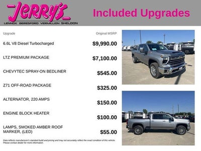 2026 Chevrolet Silverado 3500 HD Crew Cab Standard Box 4-Wheel Drive LTZ
