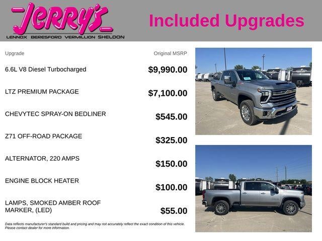 2026 Chevrolet Silverado 3500 HD Crew Cab Standard Box 4-Wheel Drive LTZ