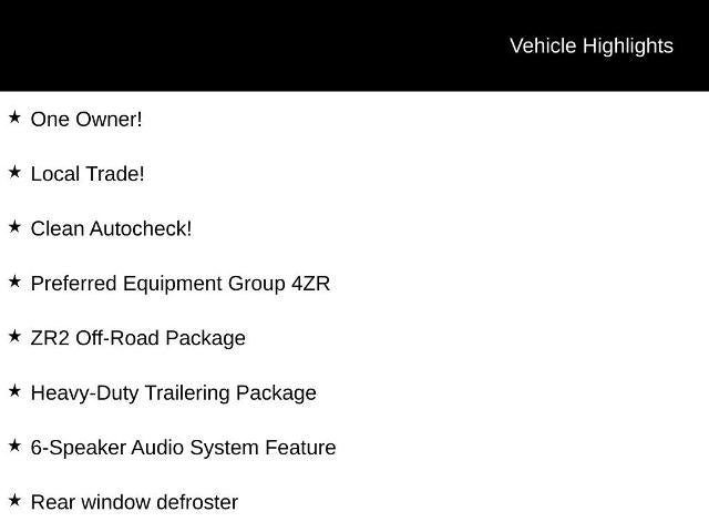 2022 Chevrolet Colorado Crew Cab Short Box 4-Wheel Drive ZR2