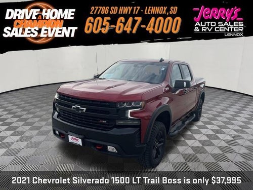 2021 Chevrolet Silverado 1500 Crew Cab Short Box 4-Wheel Drive LT Trail Boss