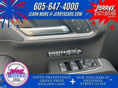 2026 Chevrolet Silverado 1500 Crew Cab Short Box 4-Wheel Drive High Country