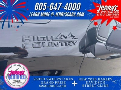 2026 Chevrolet Silverado 1500 Crew Cab Short Box 4-Wheel Drive High Country