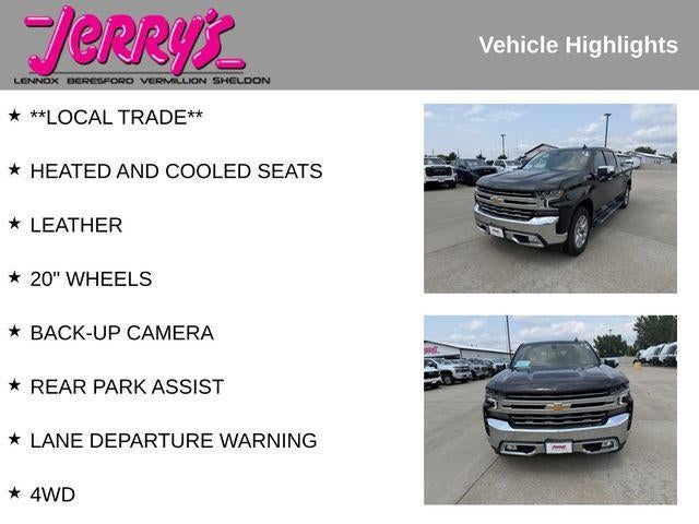 2022 Chevrolet Silverado 1500 LTD Crew Cab Short Box 4-Wheel Drive LTZ