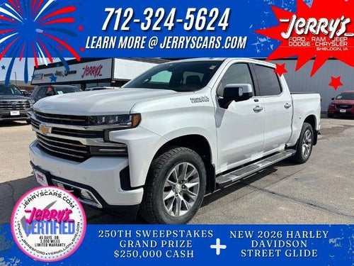 2019 Chevrolet Silverado 1500 Crew Cab Short Box 4-Wheel Drive High Country