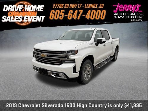 2019 Chevrolet Silverado 1500 Crew Cab Short Box 4-Wheel Drive High Country