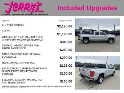 2017 Chevrolet Silverado 1500 Double Cab Standard Box 4-Wheel Drive LT
