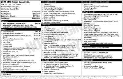 2024 GMC Yukon 4WD 4dr Denali