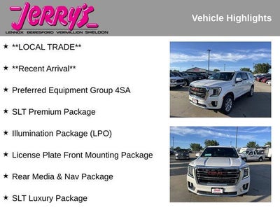 2021 GMC Yukon XL 4WD 4dr SLT