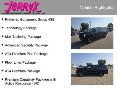 2025 GMC Yukon XL 4WD 4dr AT4