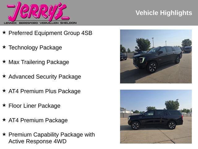 2025 GMC Yukon XL 4WD 4dr AT4