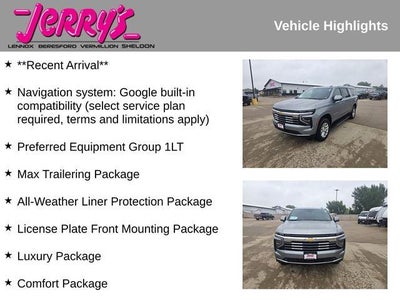 2025 Chevrolet Suburban 4WD LT
