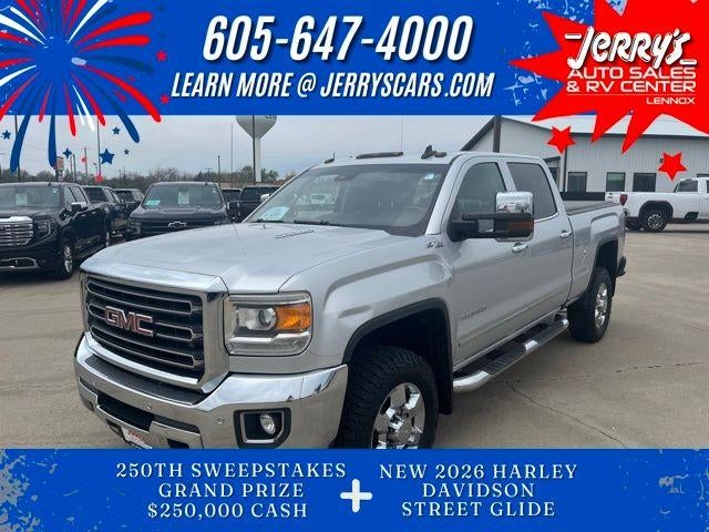 2015 GMC Sierra 2500HD available WiFi Crew Cab Standard Box 4-Wheel Drive SLT