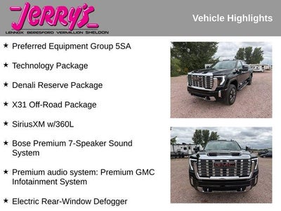 2024 GMC Sierra 2500 HD Crew Cab Standard Box 4-Wheel Drive Denali