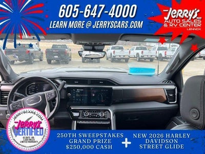 2025 GMC Sierra 2500 HD Crew Cab Standard Box 4-Wheel Drive Denali