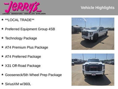 2024 GMC Sierra 2500 HD Crew Cab Standard Box 4-Wheel Drive AT4
