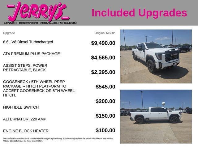 2024 GMC Sierra 2500 HD Crew Cab Standard Box 4-Wheel Drive AT4