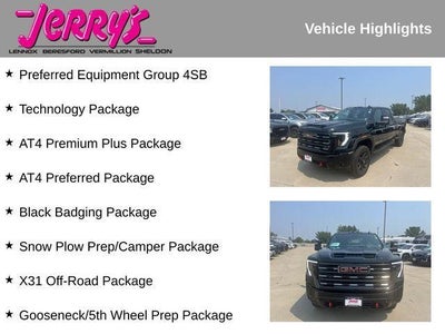 2026 GMC Sierra 2500 HD Crew Cab Standard Box 4-Wheel Drive AT4