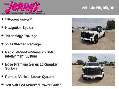 2025 GMC Sierra 3500HD Crew Cab Standard Box 4-Wheel Drive Denali Ultimate