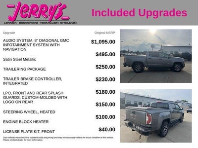 2021 GMC Canyon Crew Cab Short Box 4-Wheel Drive AT4 w/Cloth