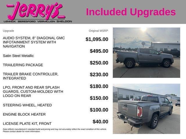 2021 GMC Canyon Crew Cab Short Box 4-Wheel Drive AT4 w/Cloth