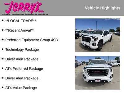 2021 GMC Sierra 1500 Crew Cab Short Box 4-Wheel Drive AT4