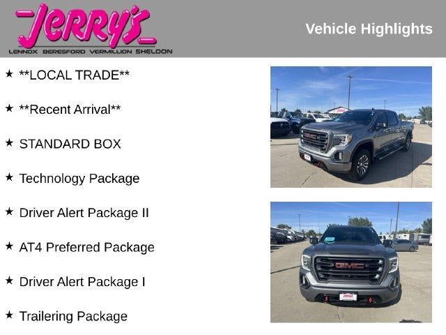2021 GMC Sierra 1500 Crew Cab Standard Box 4-Wheel Drive AT4