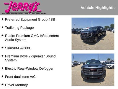 2024 GMC Sierra 1500 Crew Cab Standard Box 4-Wheel Drive AT4