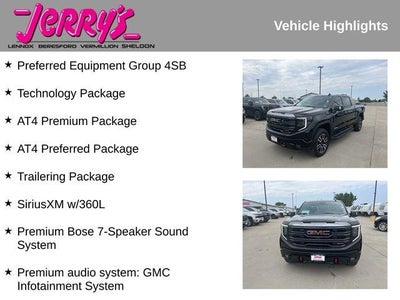 2024 GMC Sierra 1500 Crew Cab Short Box 4-Wheel Drive AT4
