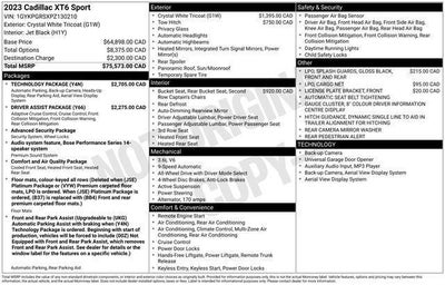 2023 Cadillac XT6 AWD 4dr Sport