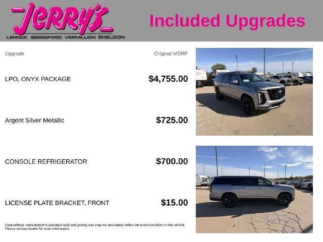2026 Cadillac Escalade ESV 4WD Platinum Sport