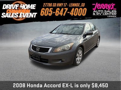 2008 Honda Accord Sedan 4-Door V6 Auto EX-L
