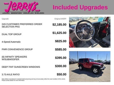 2010 Jeep Wrangler 4WD 2dr Sport