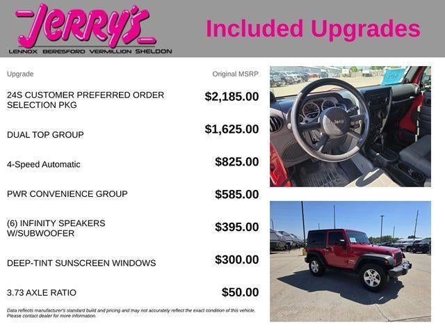2010 Jeep Wrangler 4WD 2dr Sport