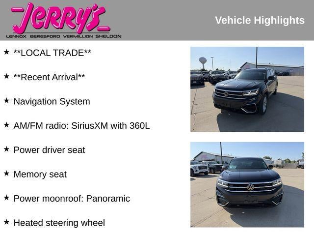 2022 Volkswagen Atlas 3.6L V6 SEL R-Line 4MOTION